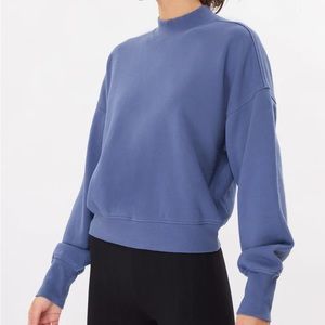 Spiritual Gangster-Blake Mock Neck Sweatshirt